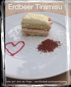 Erdbeer Tiramisu