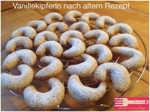 Vanillekipferln nach altem Rezept