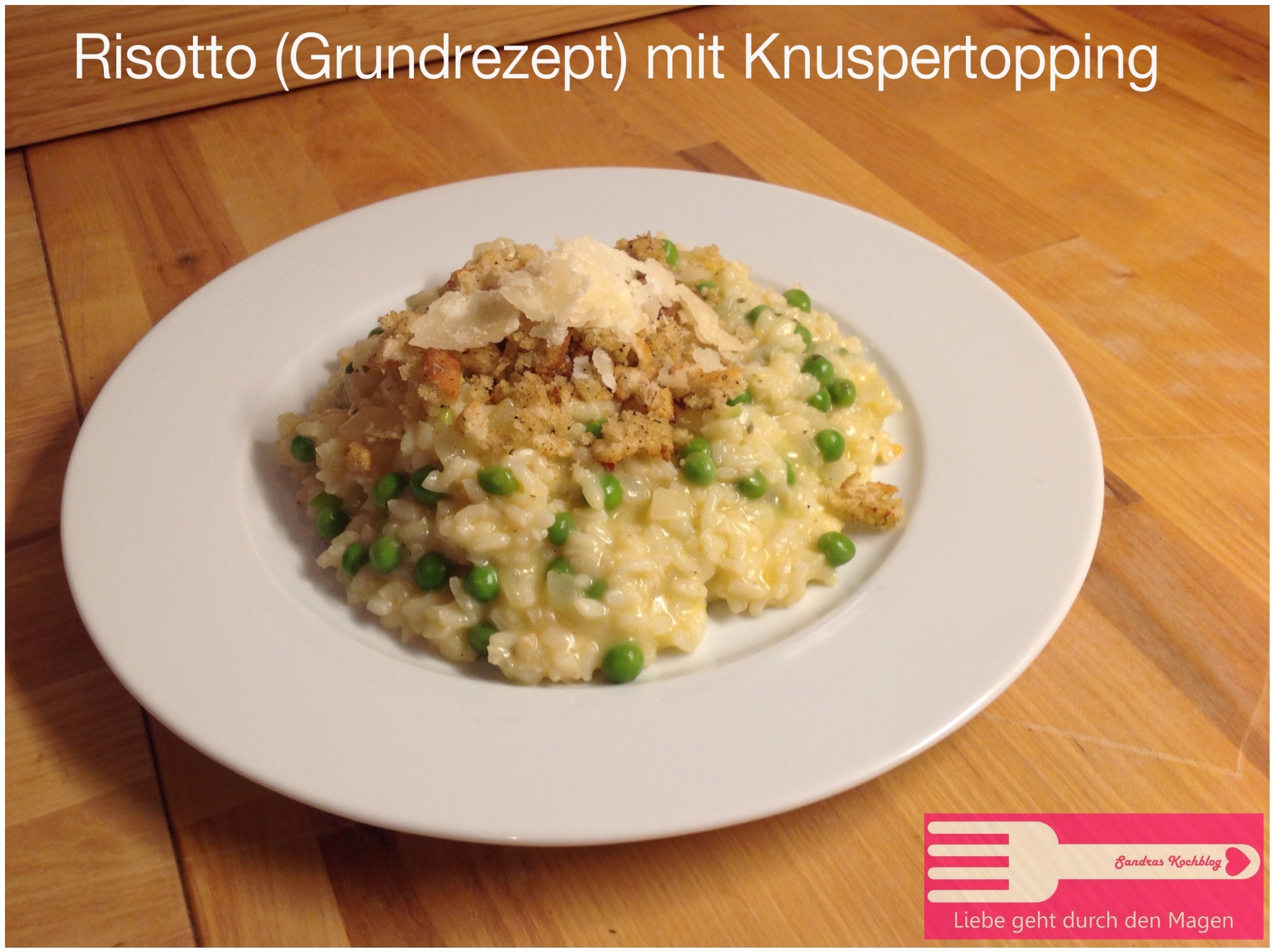 Risotto mit Knupser Topping
