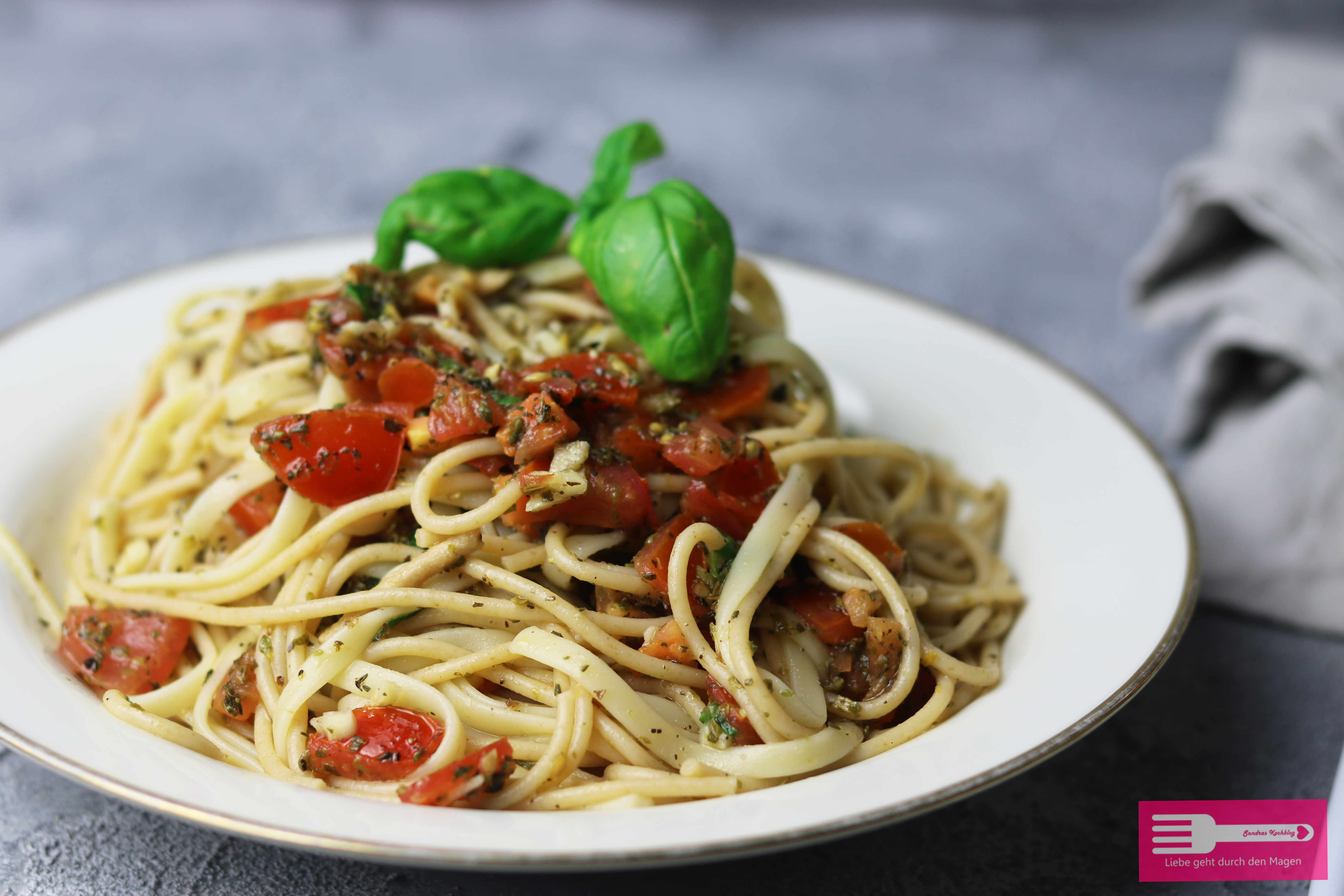 Spaghetti mit Kirschtomaten Jamie Oliver