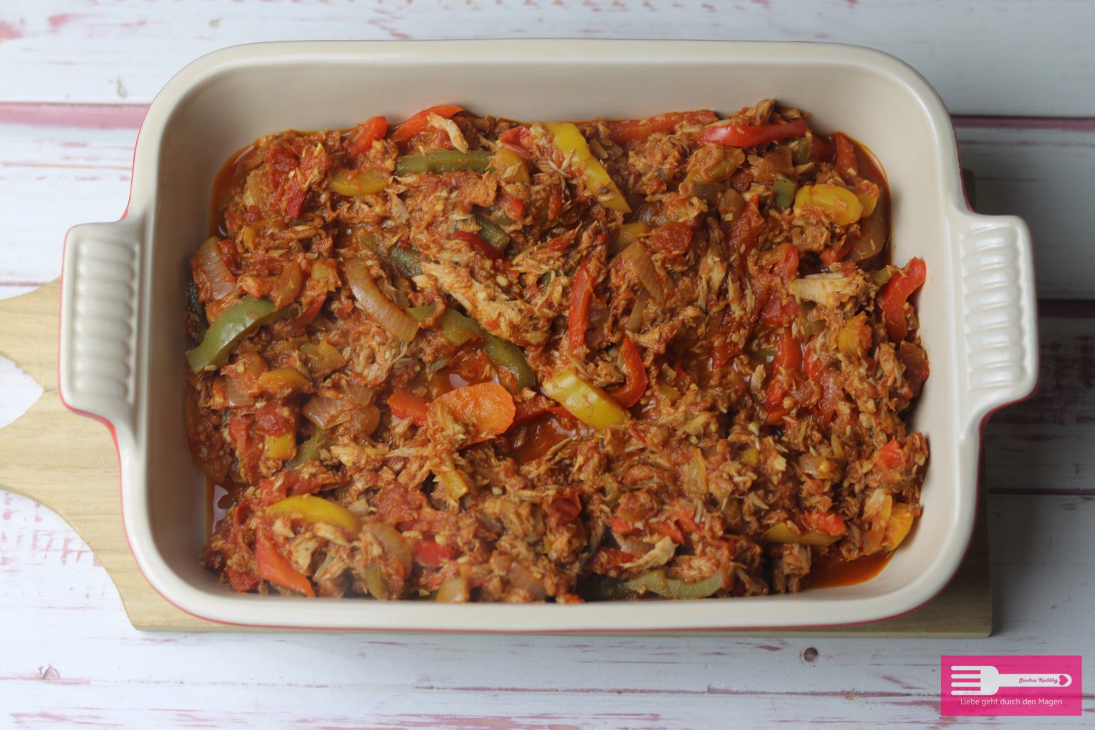 Thunfisch Paprika Gratin (Low Carb) Sandras Kochblog