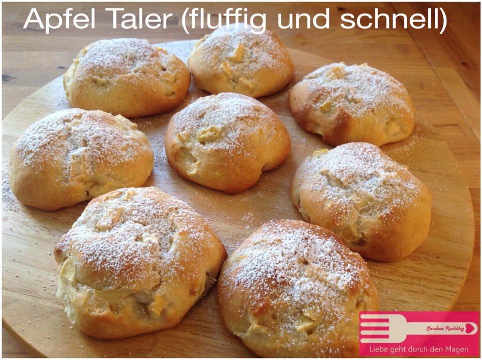 Apfel Bällchen aus dem Ofen - Sandras Kochblog