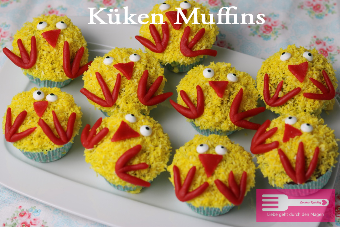 Küken Muffins - Sandras Kochblog