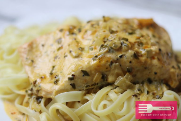 Lachs Sahne Gratin - Sandras Kochblog