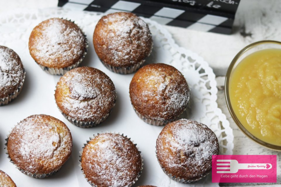 Apfelmus Muffins - Sandras Kochblog