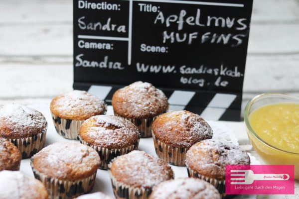 Apfelmus Muffins - Sandras Kochblog