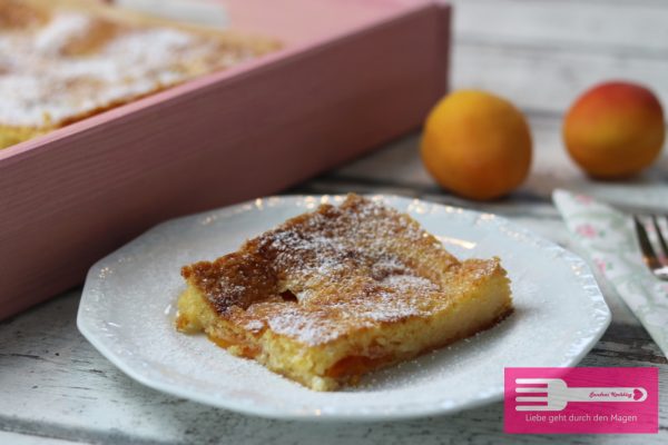 Aprikosenkuchen vom Blech - Sandras Kochblog