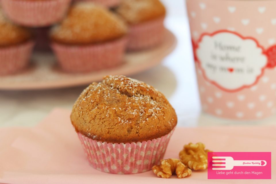 Walnuss Zimt Muffins - Sandras Kochblog