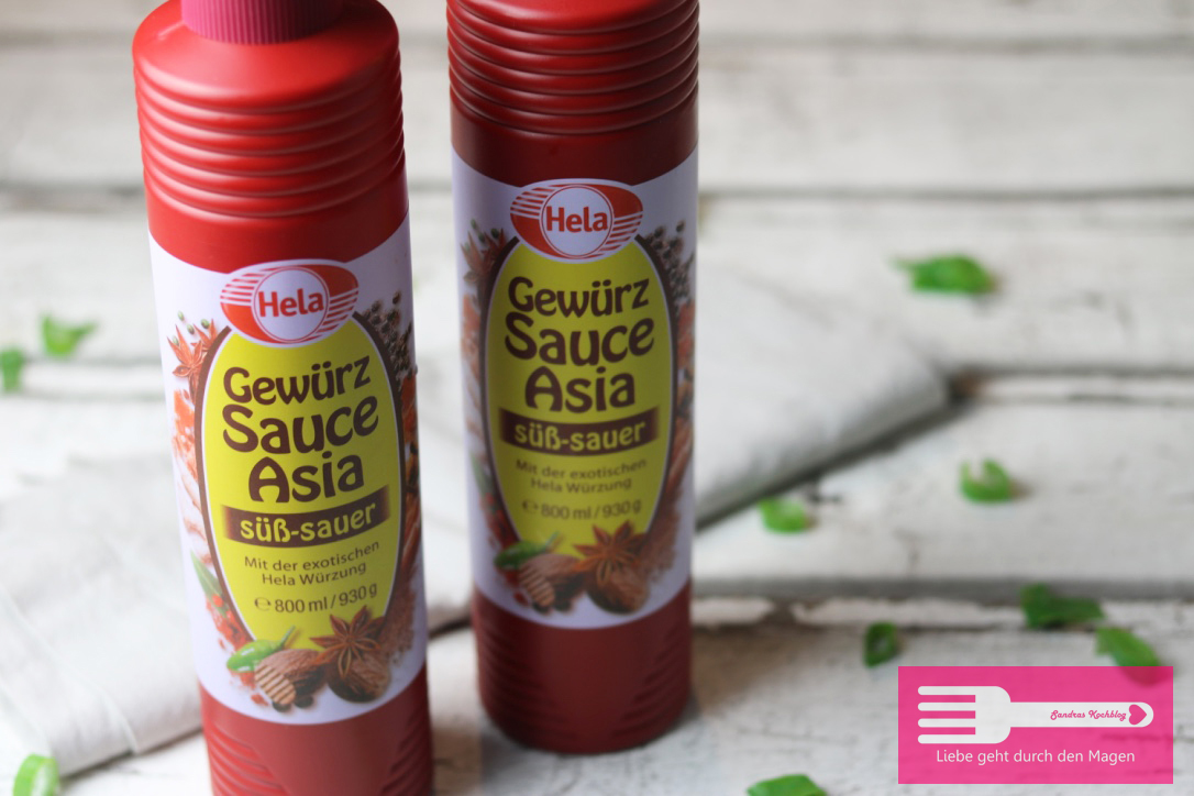 Hela Gewürz Sauce Asia süß-sauer, eine tolle Basis für eine leckere Sauce