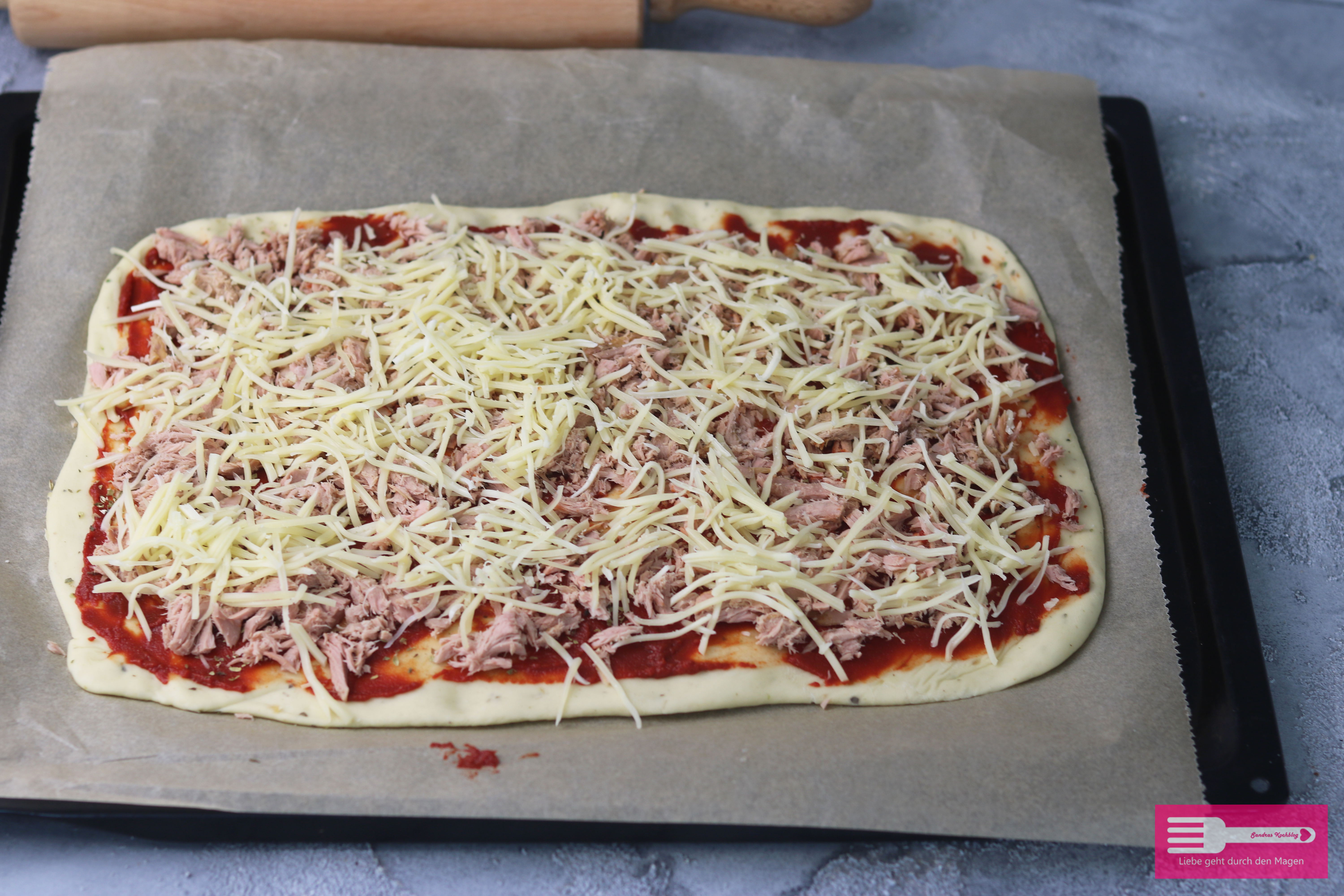 Pizzaschnecken Mit Thunfisch Und Kase Sandras Kochblog