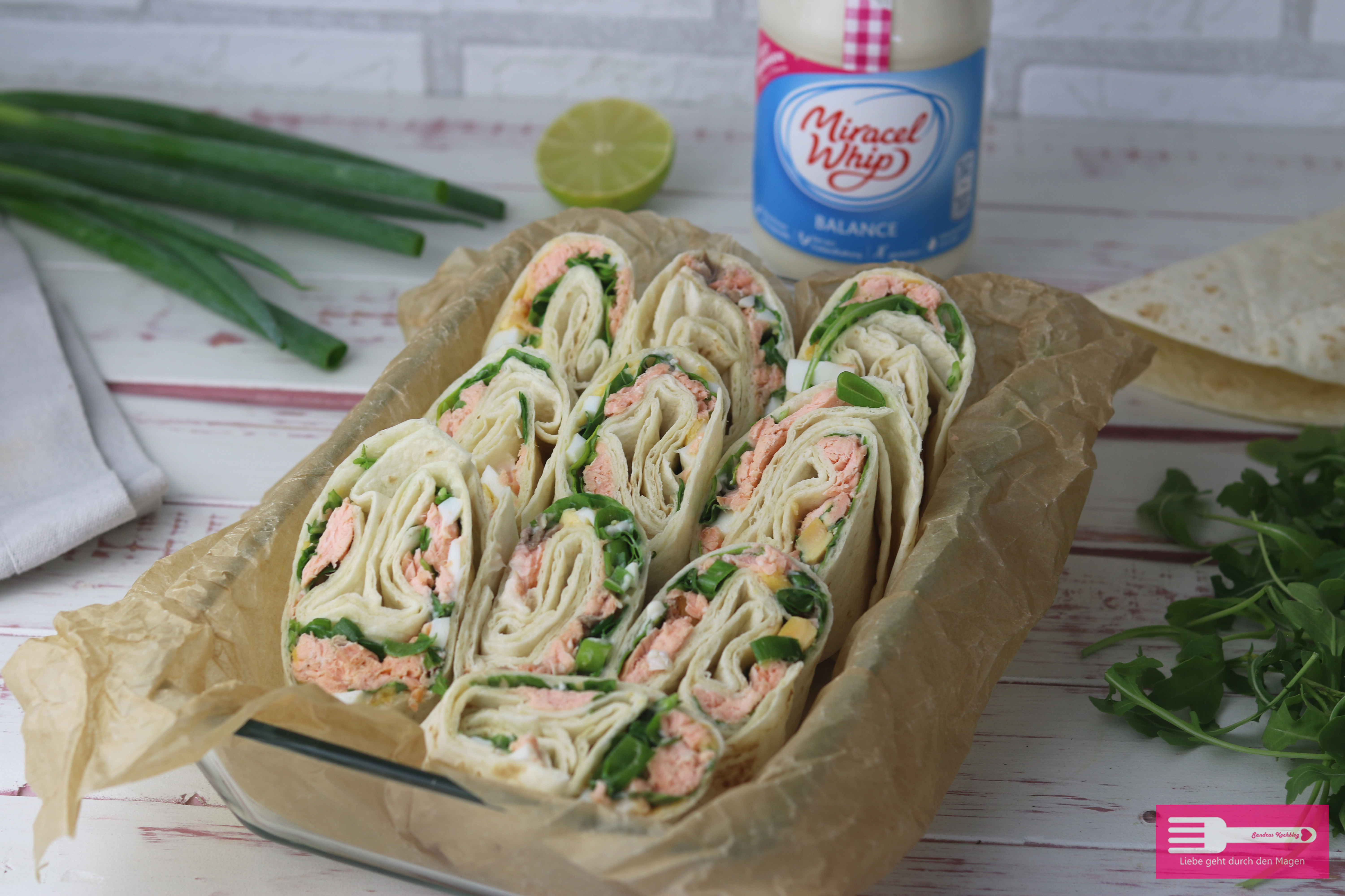 Pulled Lachs Wraps