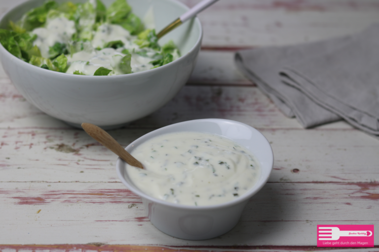 Klassisches Joghurt Dressing - Sandras Kochblog