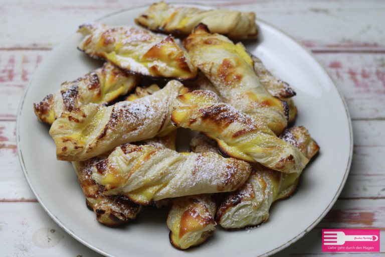 Pudding Quark Stangen - Sandras Kochblog