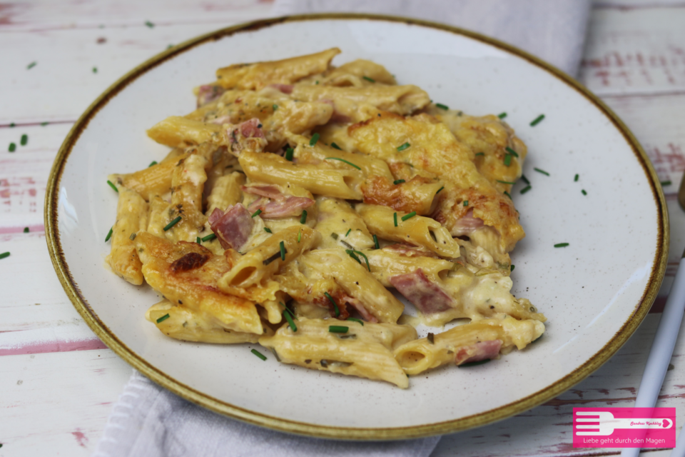 Nudel Schinken Gratin - Sandras Kochblog Nudel Schinken Gratin - Sandras Kochblog
