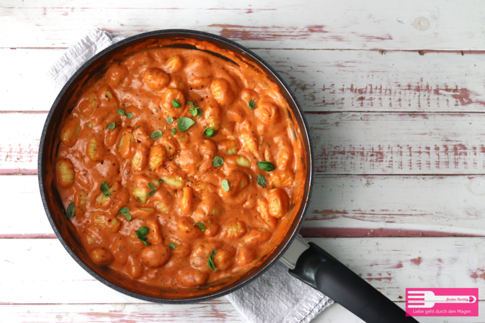 Tomaten Sahne Gnocchi - Sandras Kochblog