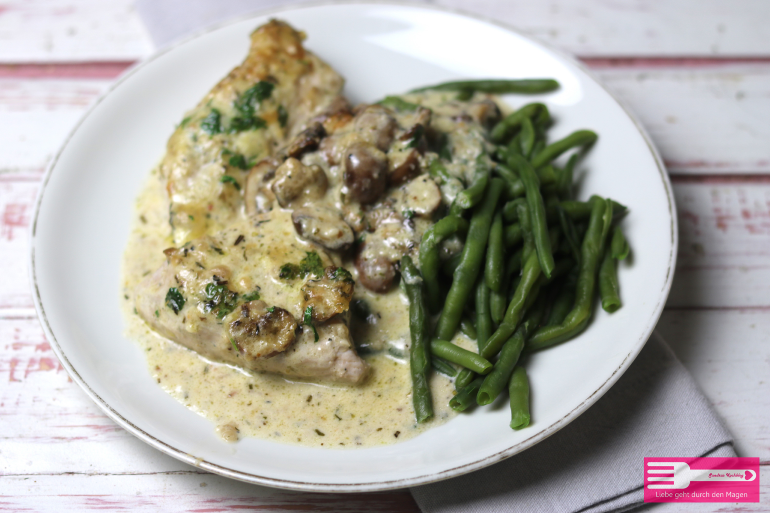 Jäger-Sahne-Schnitzel - Sandras Kochblog