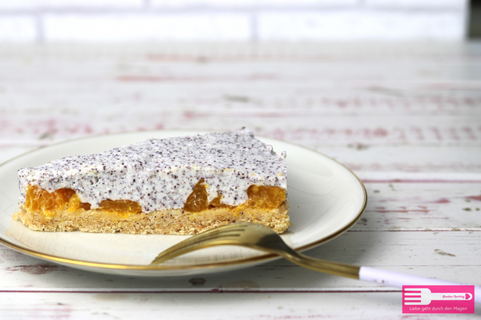 No Bake Joghurt Mohn Kuchen - Sandras Kochblog No Bake Joghurt Mohn Kuchen - Sandras Kochblog