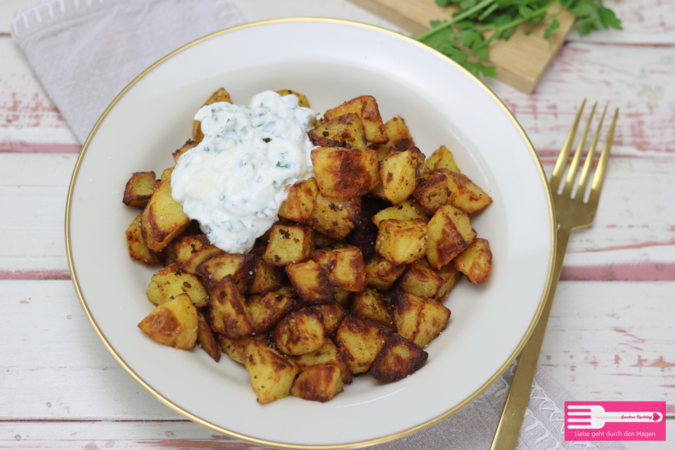 Knusper Kartoffel Würfel - Sandras Kochblog