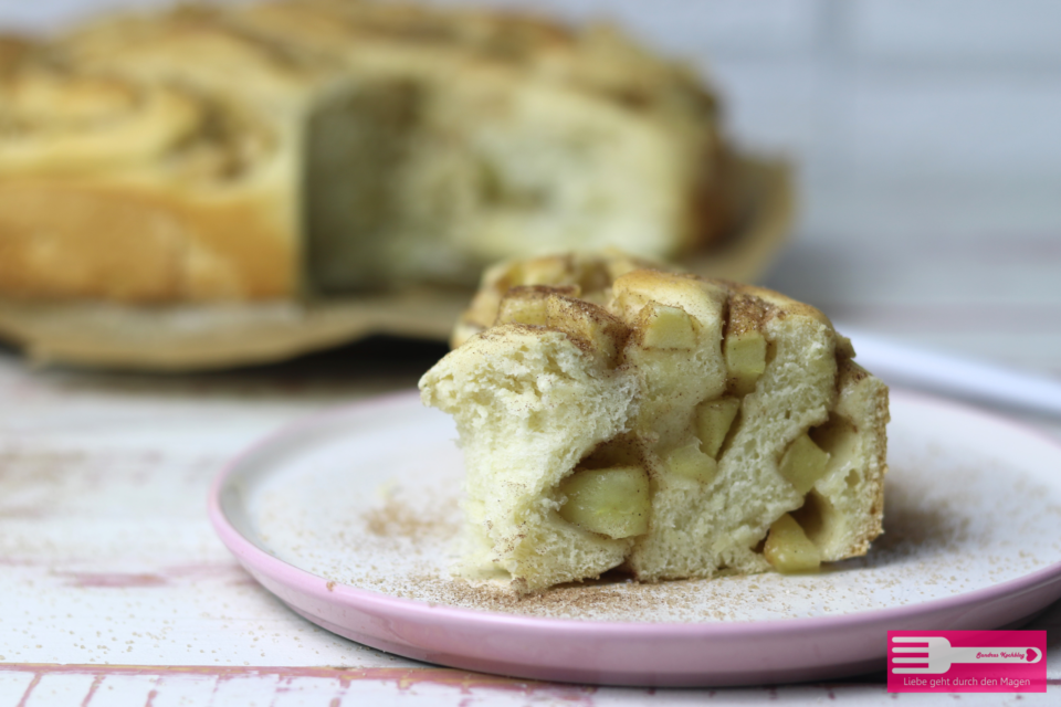 Apfel Schnecken Kuchen - Sandras Kochblog